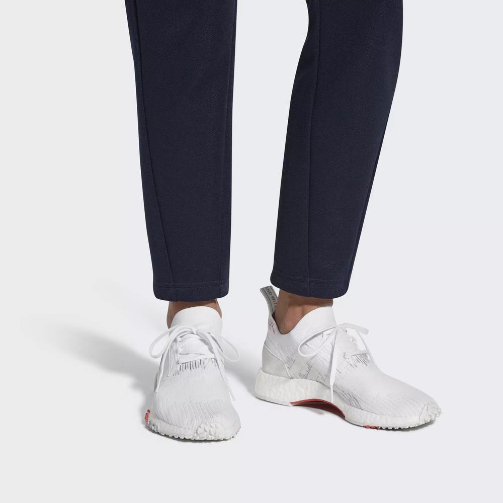 Adidas NMD Racer Primeknit Tenis Blancos Para Mujer (MX-66393)